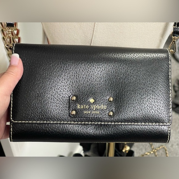 Kate Spade Natalie Wellesley Crossbody, color: black - Picture 1 of 13
